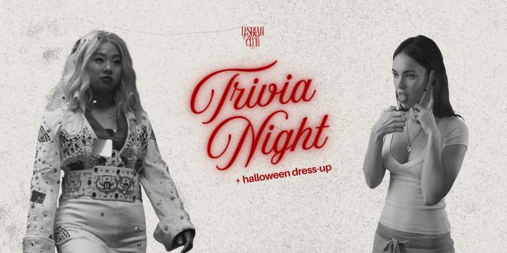 Lesbian Film Club Sydney Trivia Night & Halloween Dress-Up