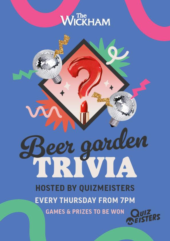 Beer Garden Trivia