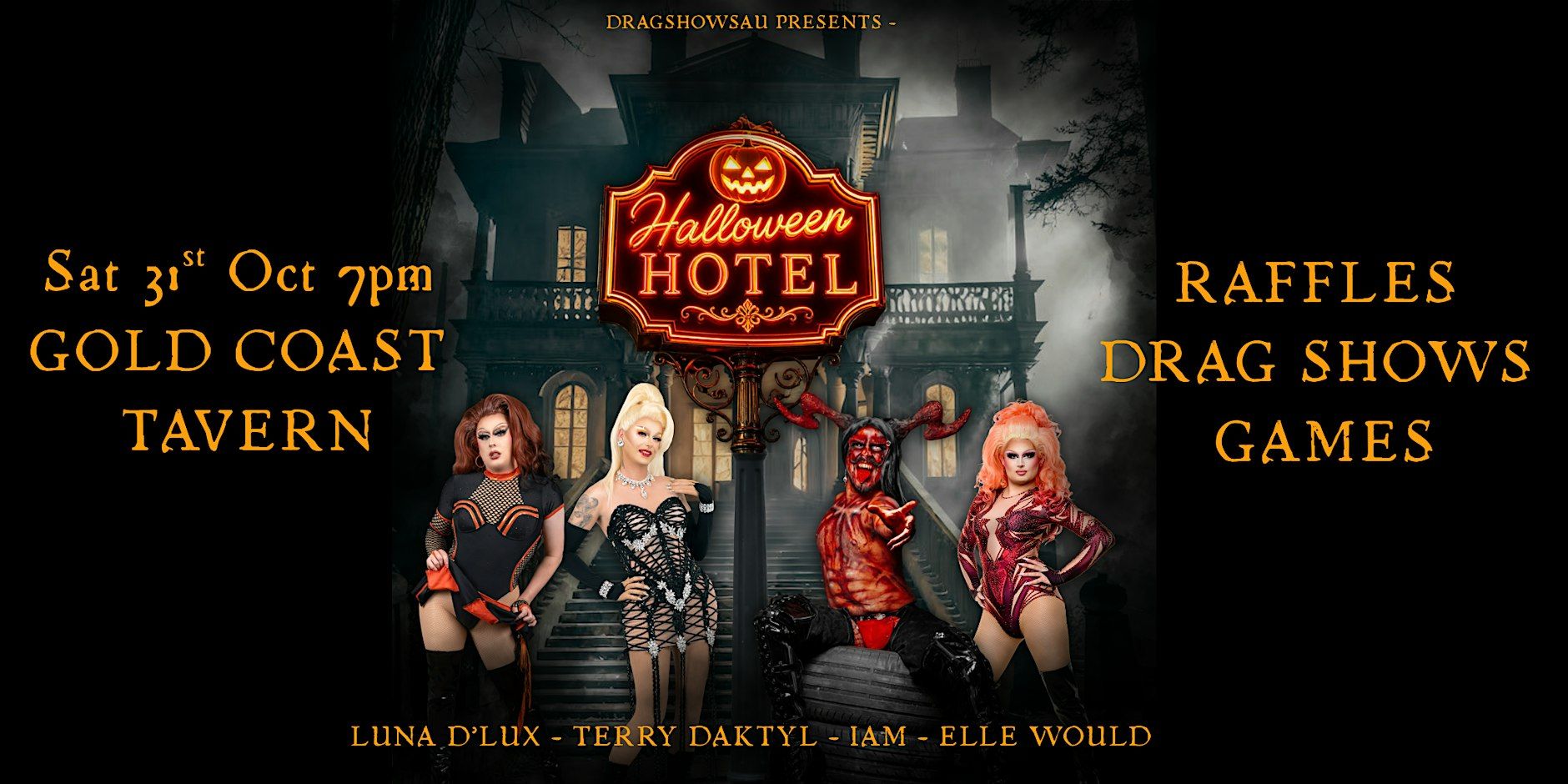 Halloween Hotel - Drag Show Fundraiser