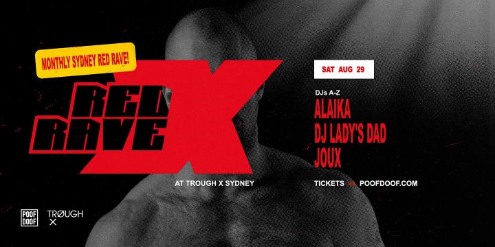 Red Rave X Sydney
