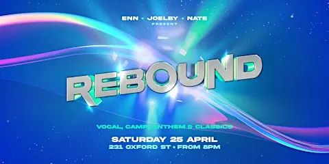 REBOUND Party [ANZAC Weekend 2026]