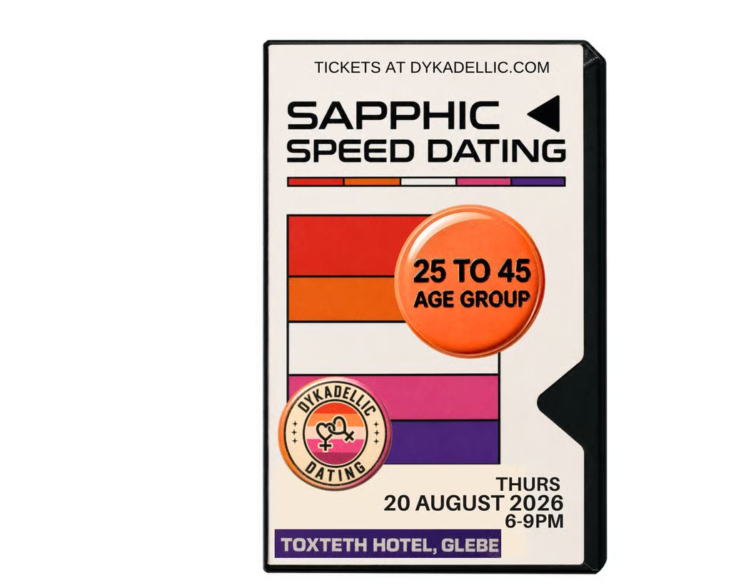 Dykadellic - Sapphic Smart Speed Dating: 25-45 Age Group