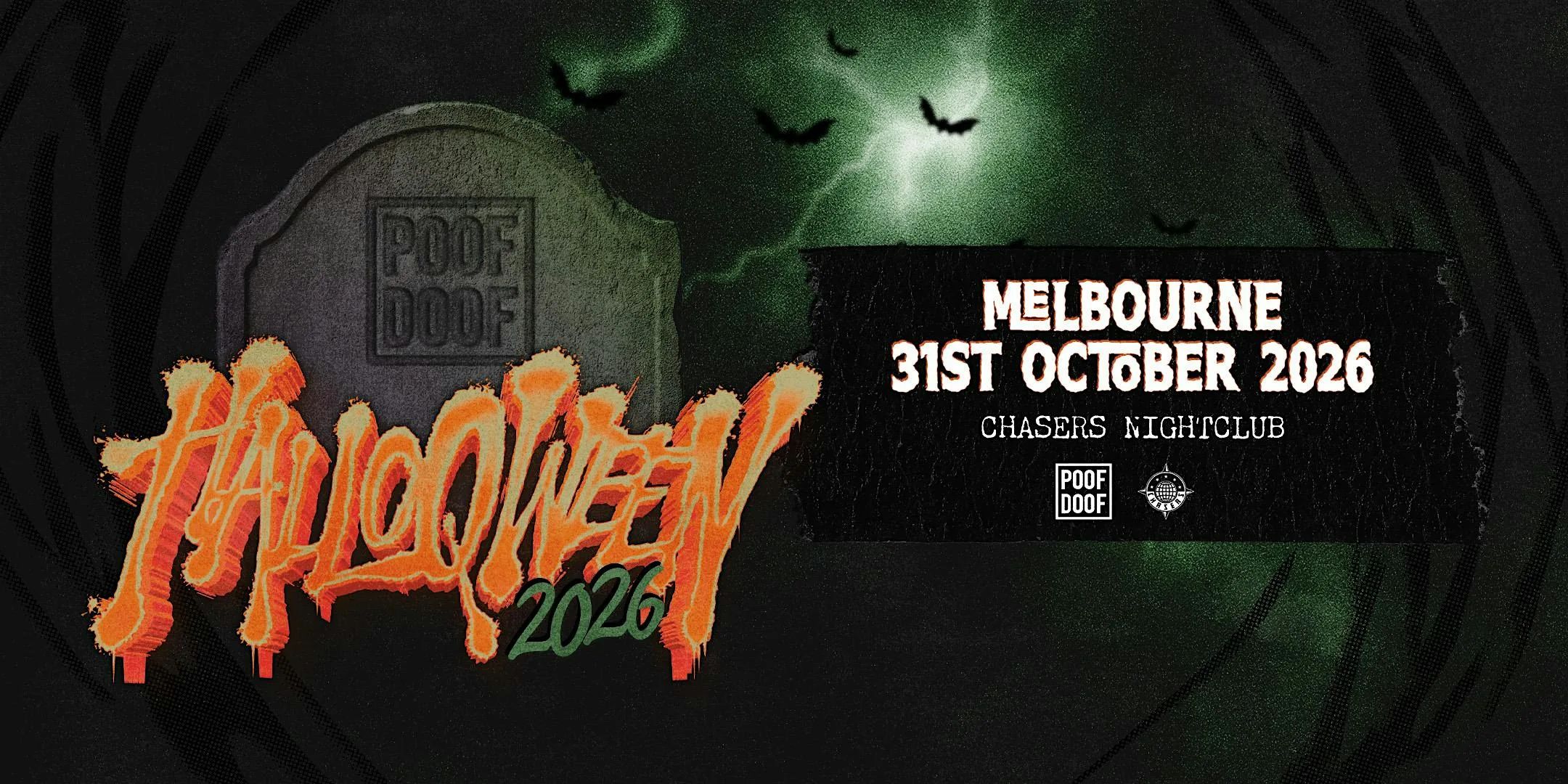 POOF DOOF Halloqween 2026 – MELBOURNE