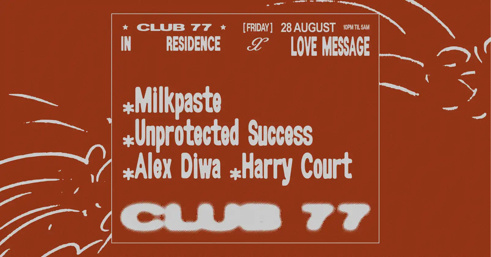 Fridays at 77 x Konti Lang: Ciara b2b Setwun, Mango, POOKIE