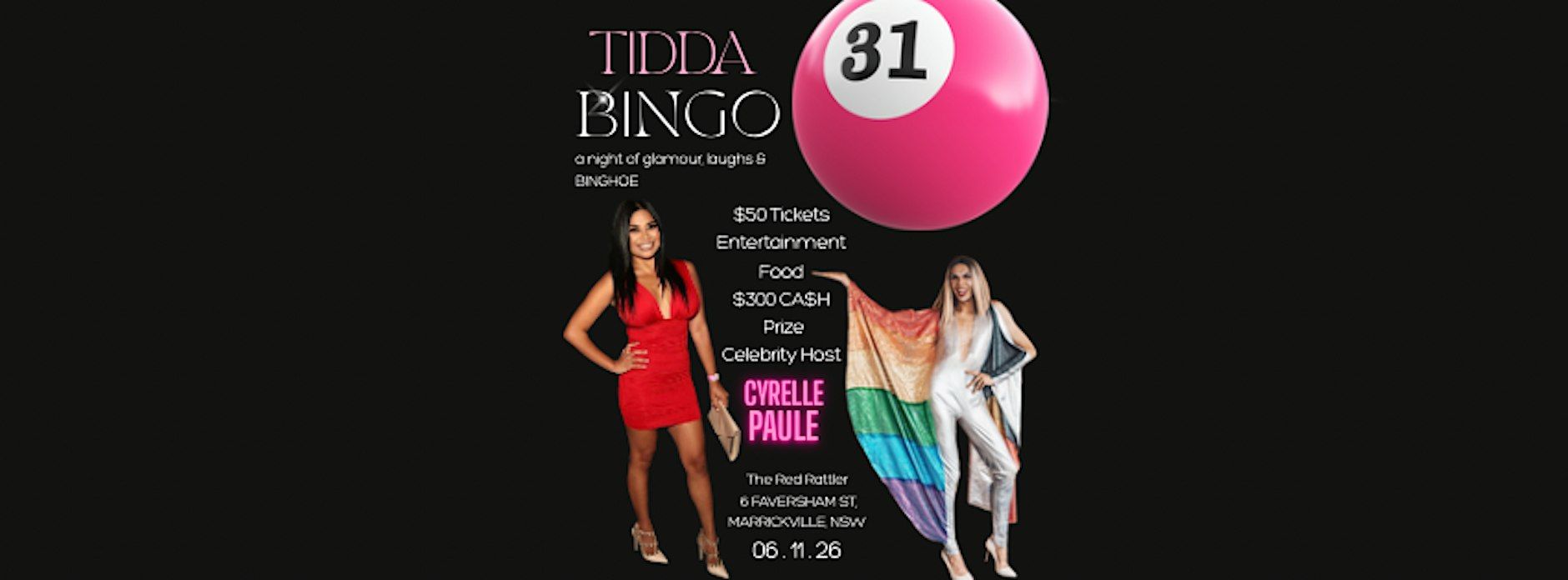 TIDDA DRAG BINGO