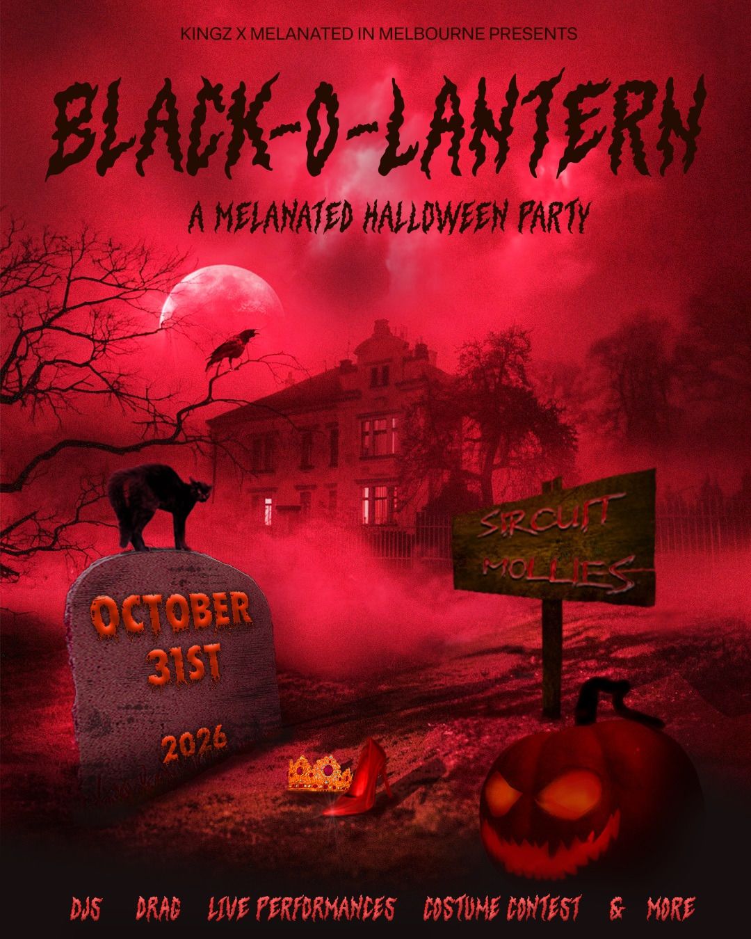 Black-O-Lantern: A Melanated Halloween Party