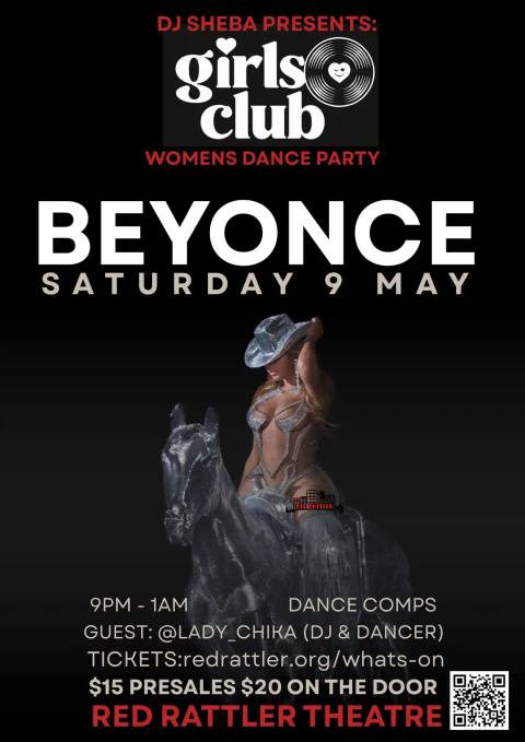 G I R L S C L U B: Women’s Dance Party - BEYONCE Edition