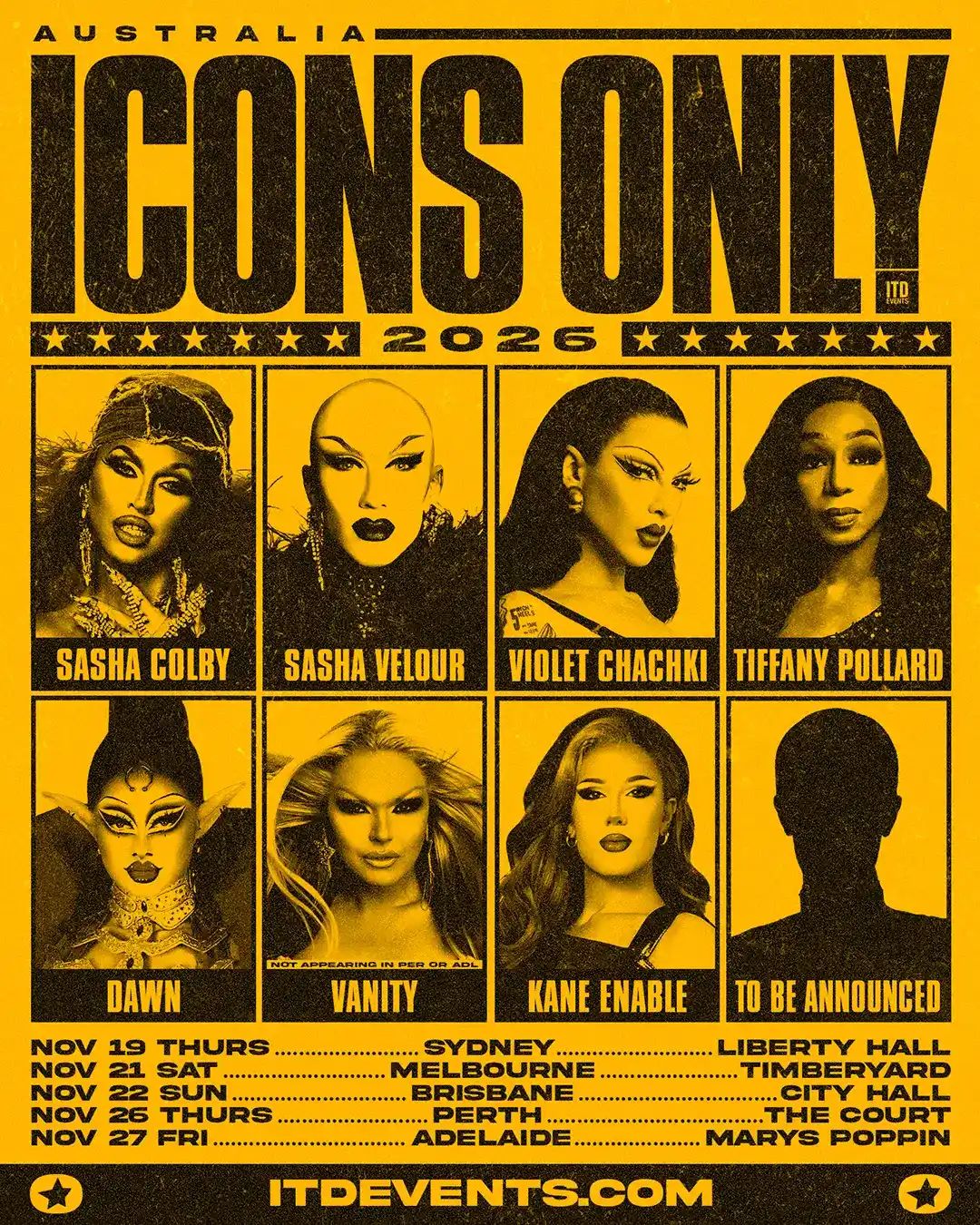 ICONS ONLY - Melbourne