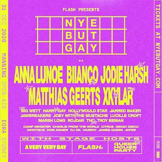 NYE BUT GAY → A FESTIVAL