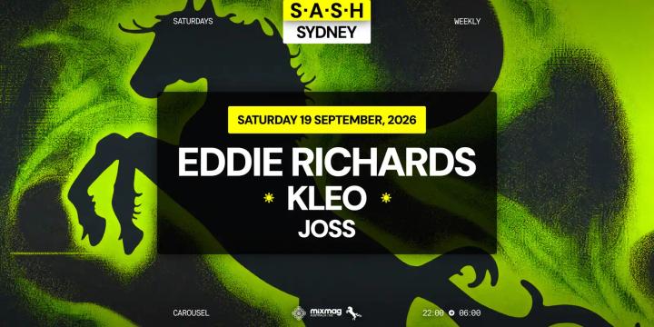 ★ S.A.S.H Sydney ★★ Saturday 19th September ★