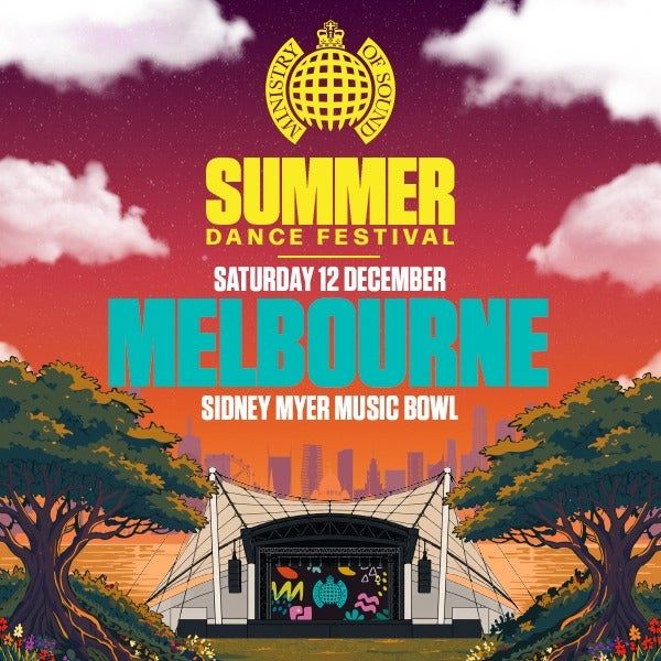 Ministry of Sound Summer Dance Festival - Melbourne