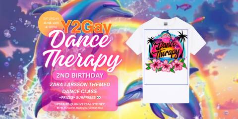 Dance Therapy Y2Gay Pride Party | Queer Dance Event Sydney