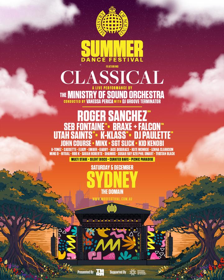 Ministry of Sound Summer Dance Festival - Sydney