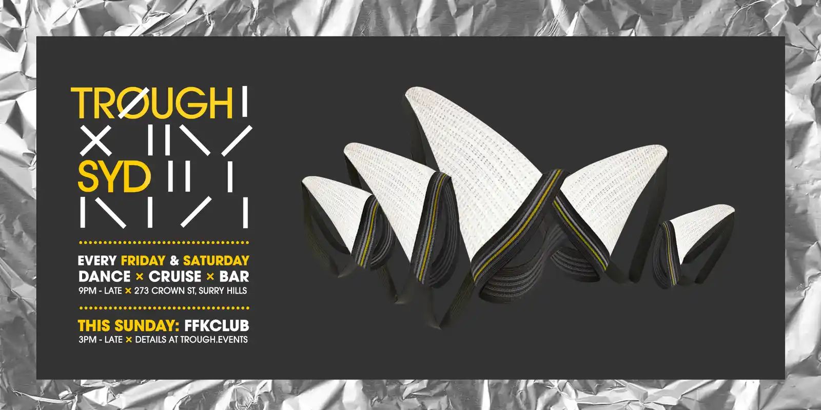 TROUGH X OPEN HOUSE