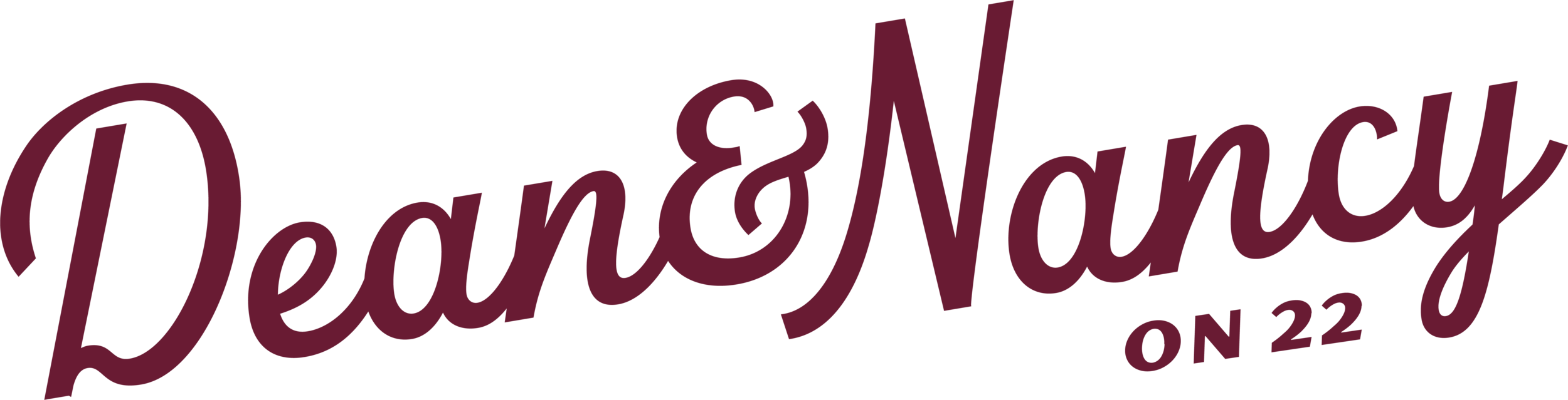 Dean and Nancy on 22 logo