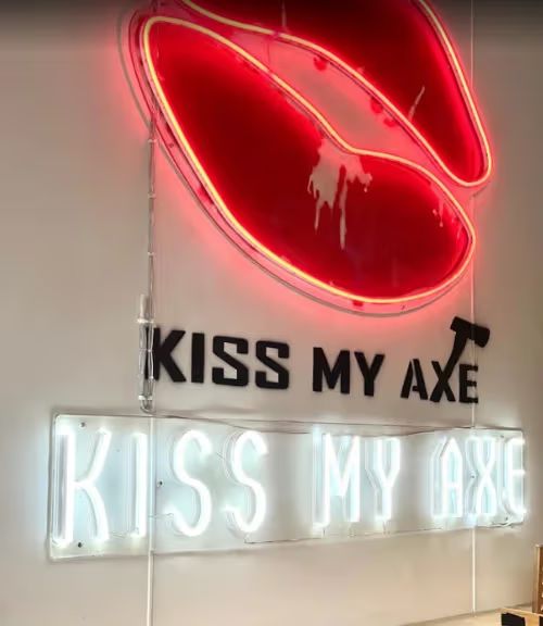 Kiss My Axe Brookvale logo
