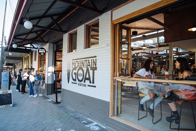 Mountain Goat Brewery Newtown logo